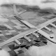An early concept drawing for a six-engine postwar long range bomber. This program eventually led to the B-52. (Ben Holt)